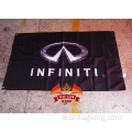 bannière de drapeau INFINITI personnalisée 3x5ft 100% polyester